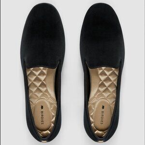 Birdies The Starling Loafer in Black Velvet Size 9